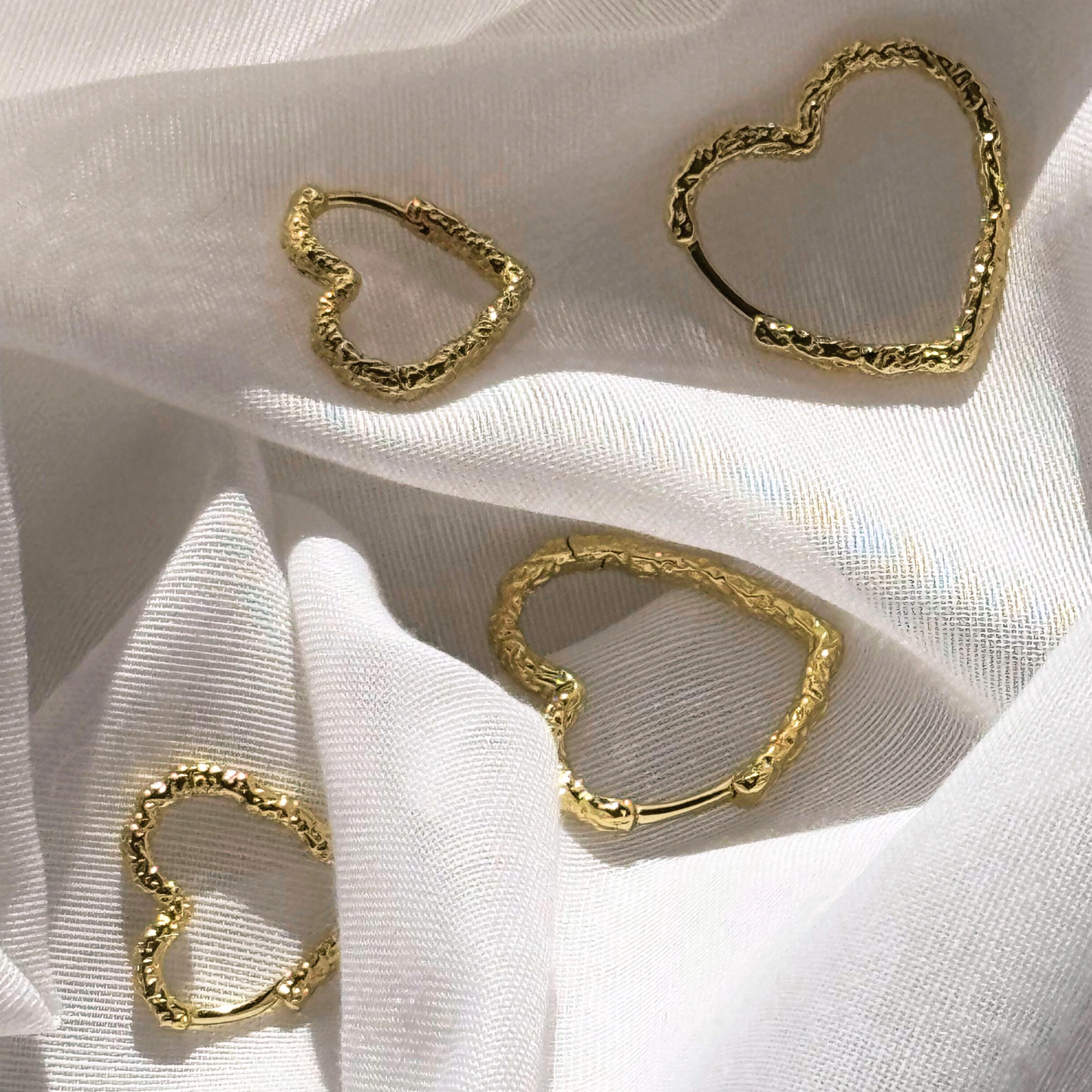 Love Me Heart Big øreringe