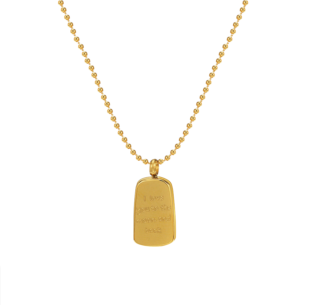 To The Moon Necklace - Bay