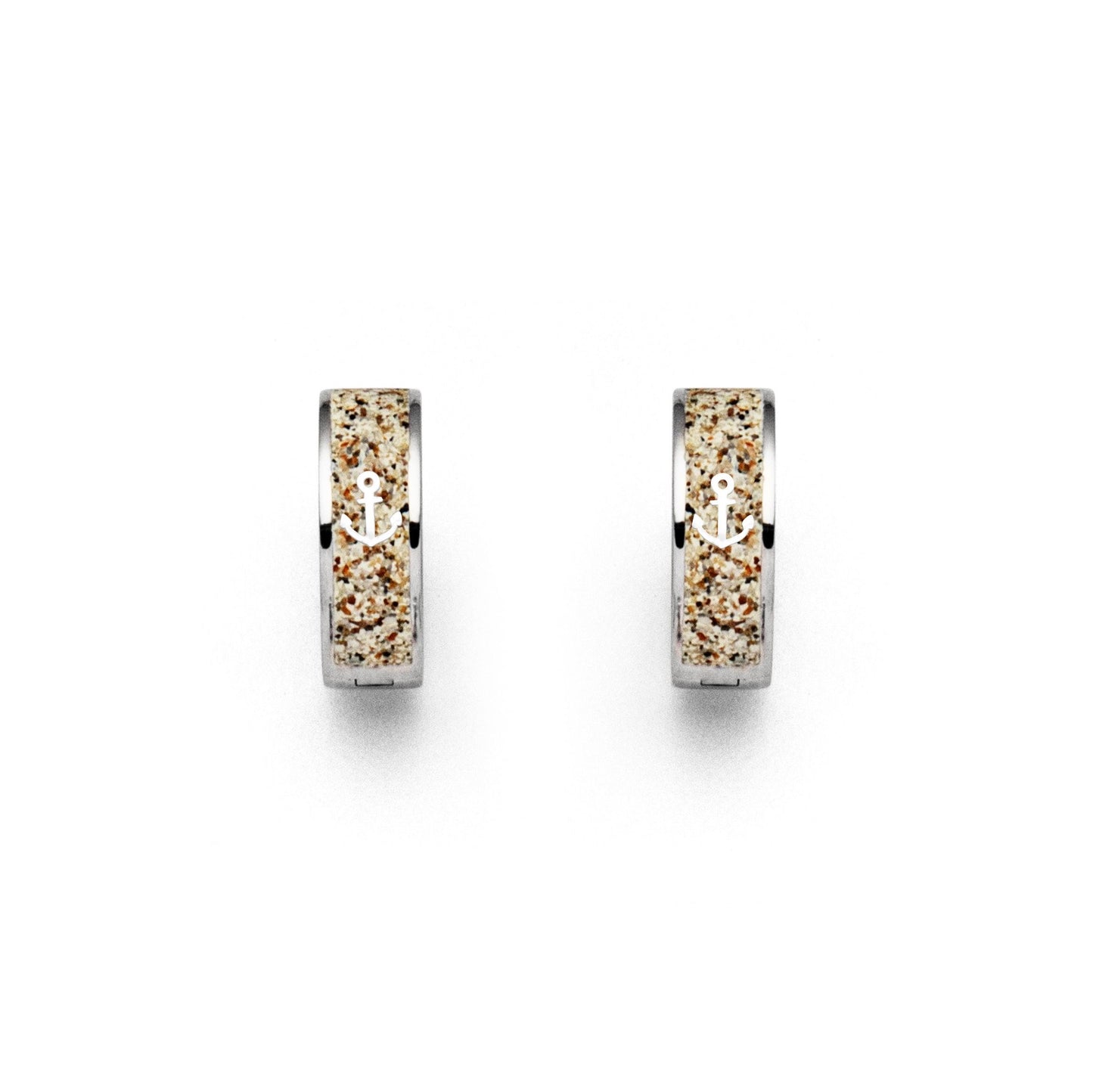 Creol Beach sand with anchor