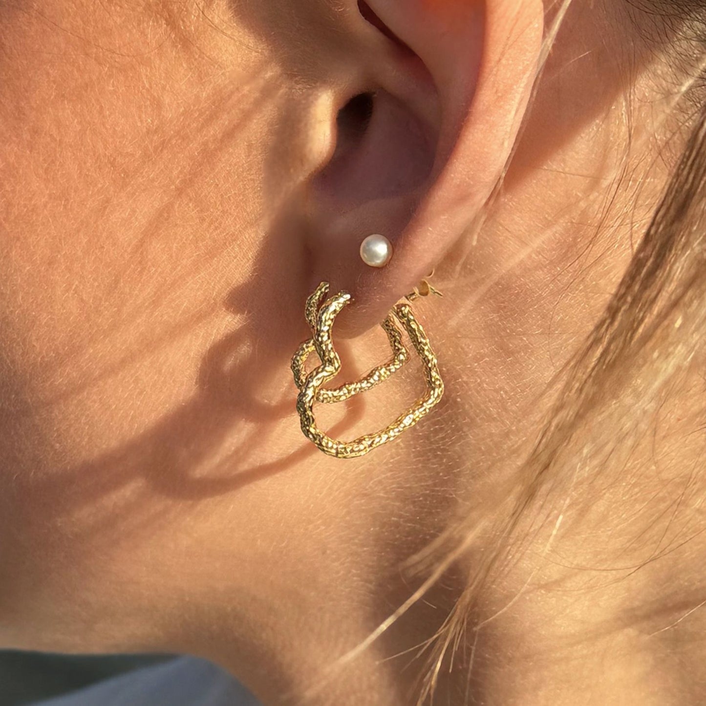 Love Me Heart Big øreringe