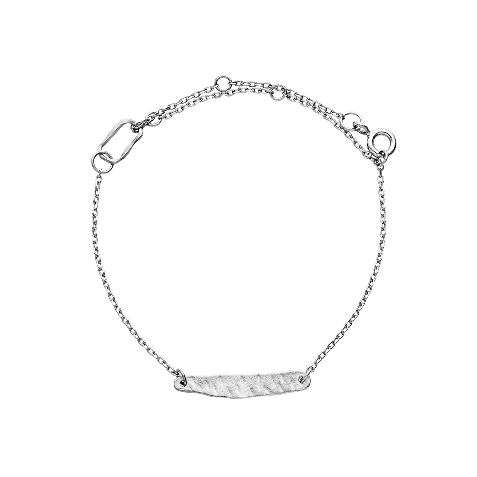 Maanesten Albi armbånd sølv