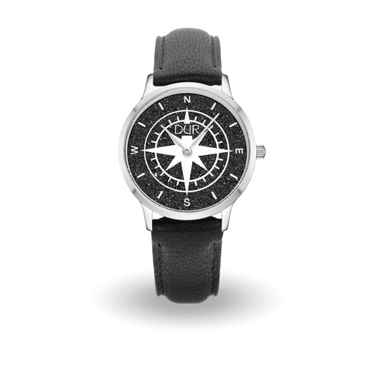 Watch "Compass" Leather strap