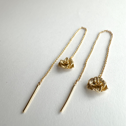 Simple - Earrings Gold plated