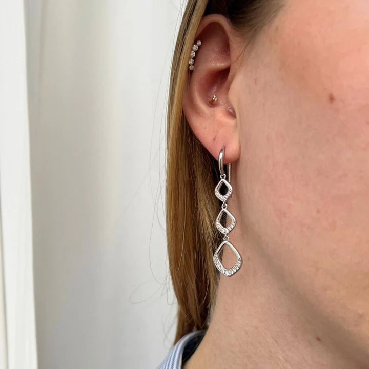 Titania earrings silver