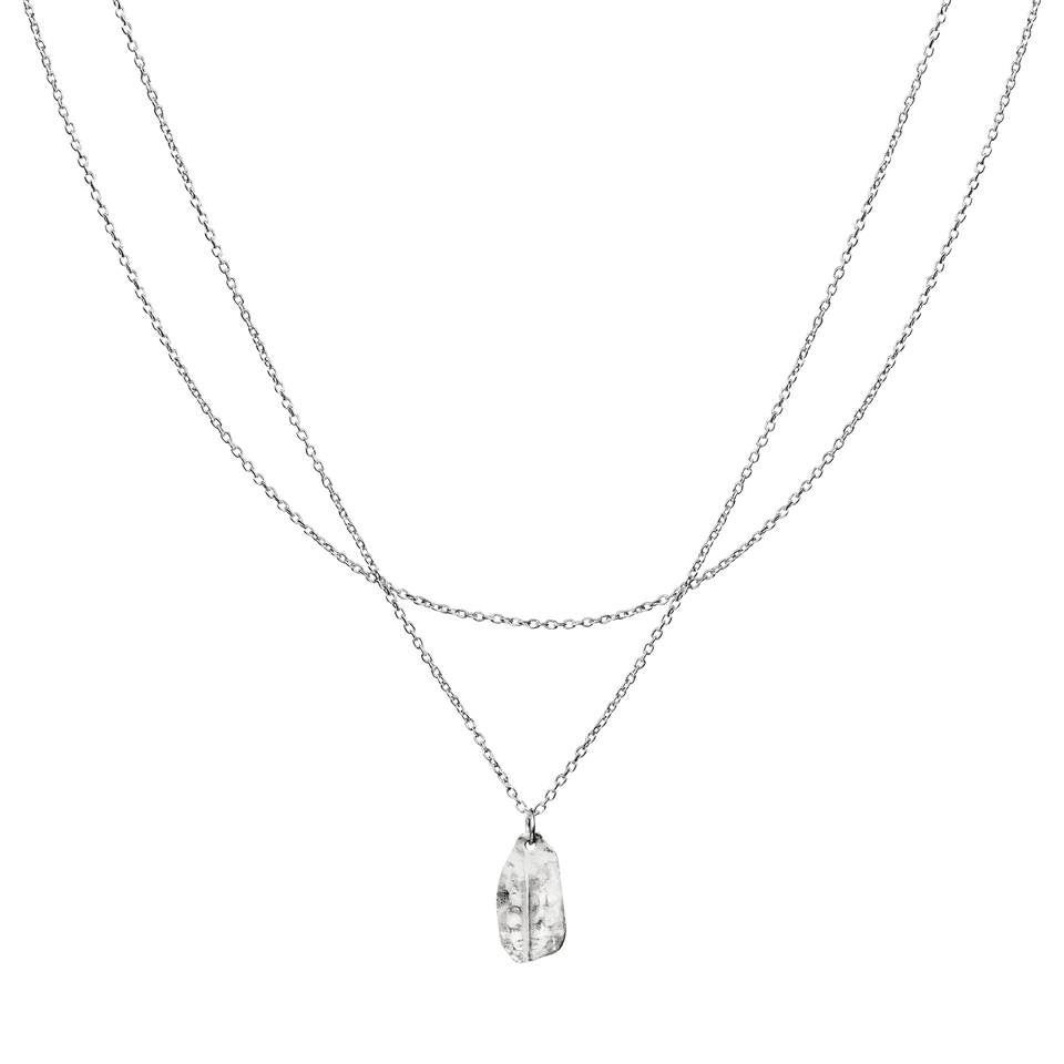 Maanesten sølv halskæde Marion