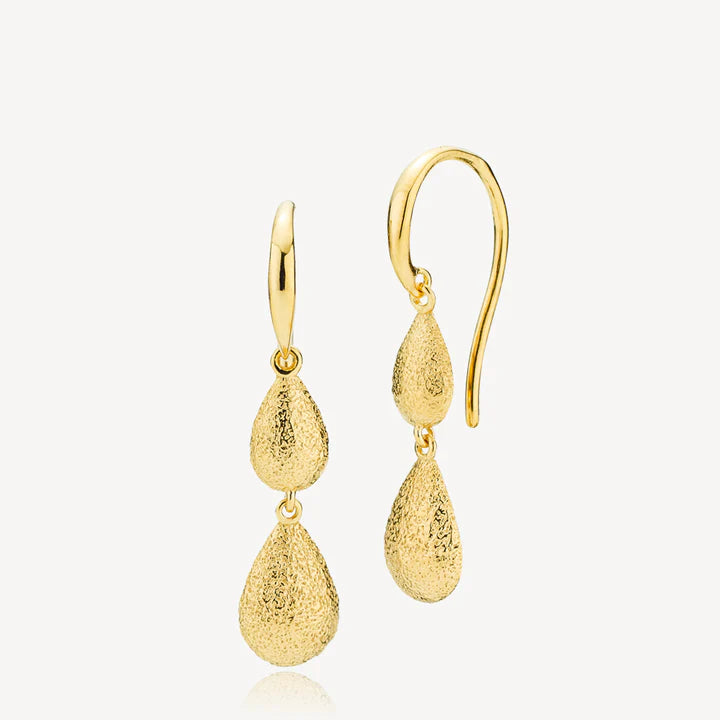 Nirvana earrings gold plated