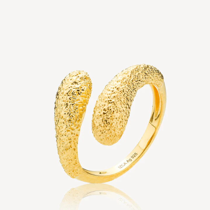 Nirvana ring goldplated