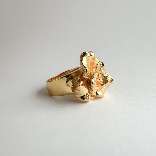 Ring - Gold Plated (L)