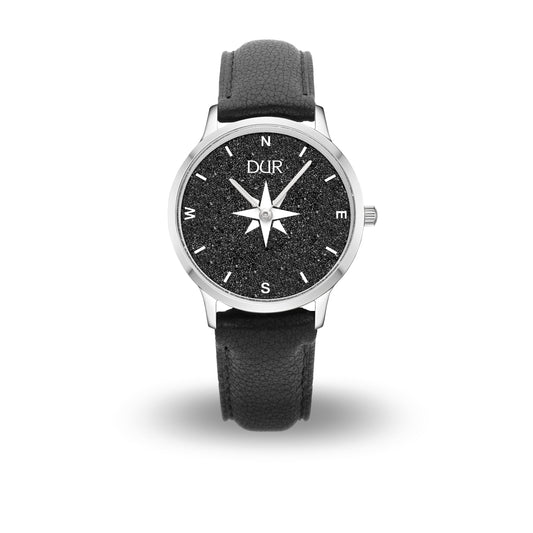 Watch "Compass" Leather strap