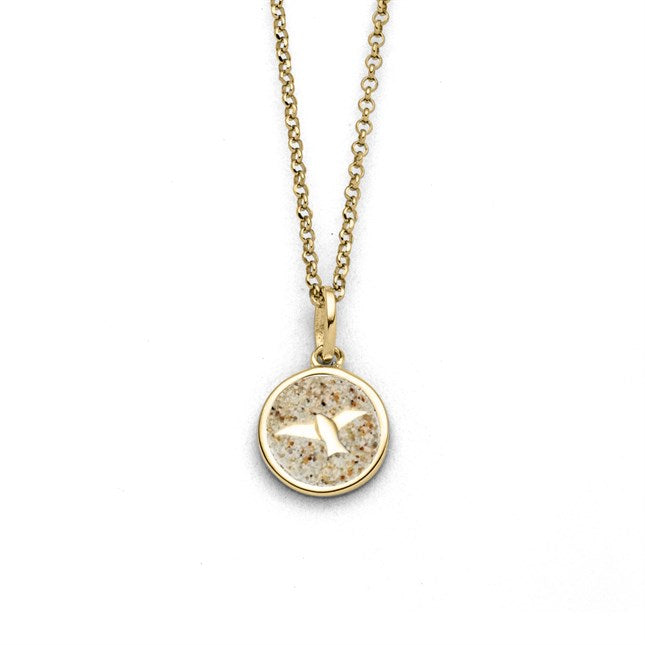 Pendant with chain Strandsand Freedom fg