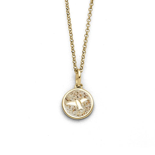 Vedhæng m. kæde "Måge"