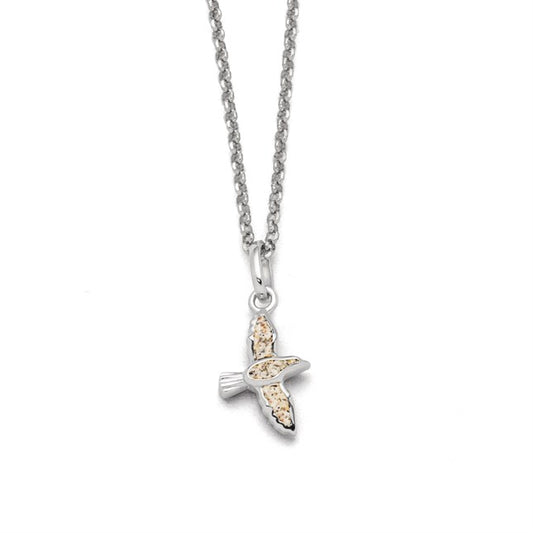 Vedhæng m. kæde "Måge"