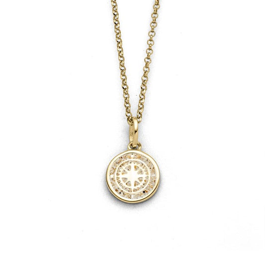 Vedhæng m. kæde "Kompas"