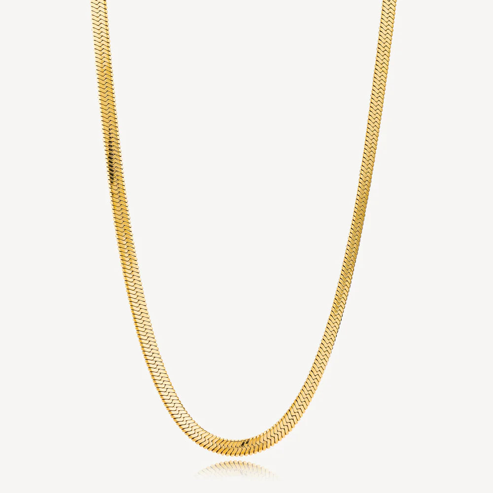 Snake halskæde 4 mm