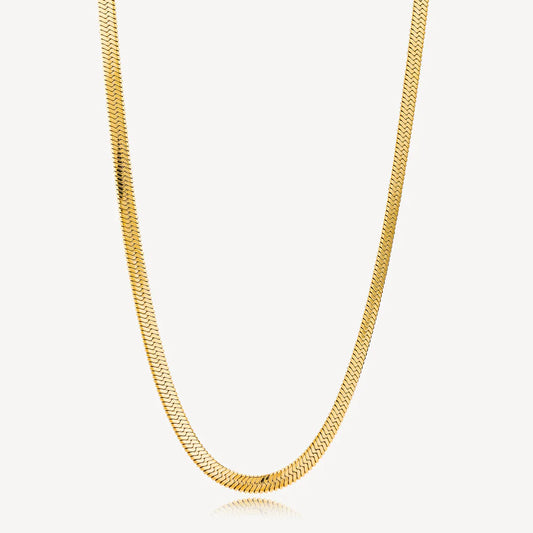Snake halskæde 4 mm